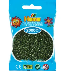 Hama Mini Perler - 2000 stk. - Skovgrøn