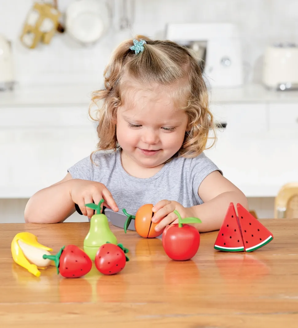 Hape Legemad - 9 Dele - Frugt