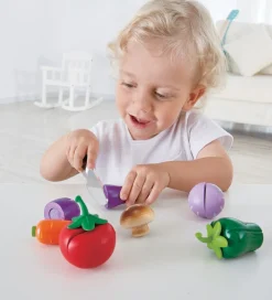 Hape Legemad - 8 Dele - Grøntsager Fra Haven