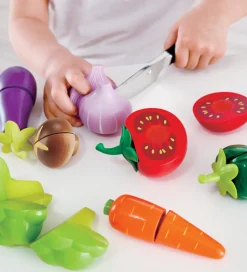 Hape Legemad - 8 Dele - Grøntsager Fra Haven