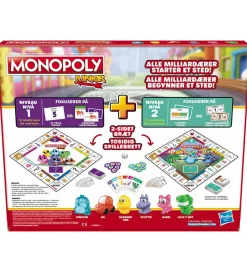 Hasbro Brætspil - Monopoly Junior - 2-i-1