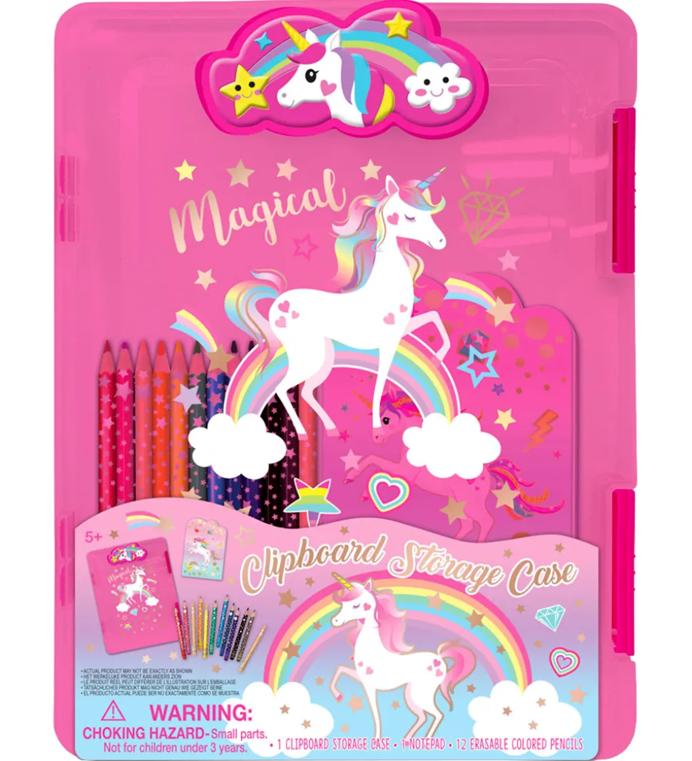 Hot Focus Opbevaring m. Notesblok/Farveblyanter