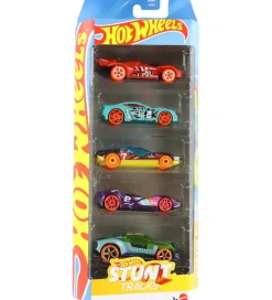 Hot Wheels Biler - 5-pak - Stunt Tracks