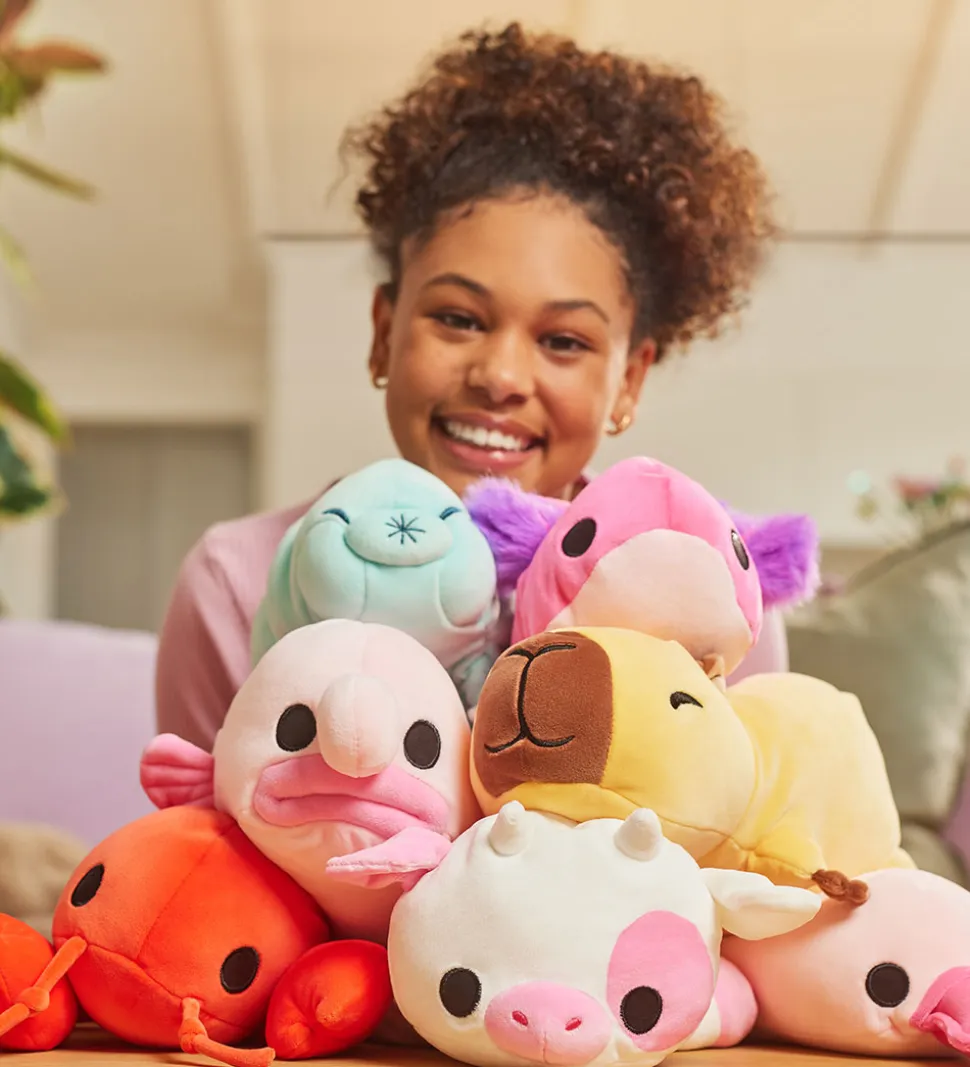 Hug A Lumps Bamse m. Tyngde - Small - Næbdyr - Perry