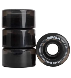 Impala Hjul - 4-pak - 58 mm - Sort