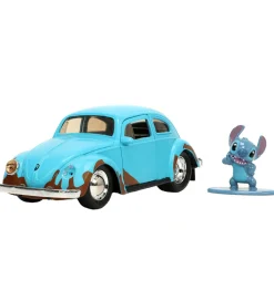Jada Bil m. Figur - Disney - Stitch & 1959 VW Beetle - 1:32