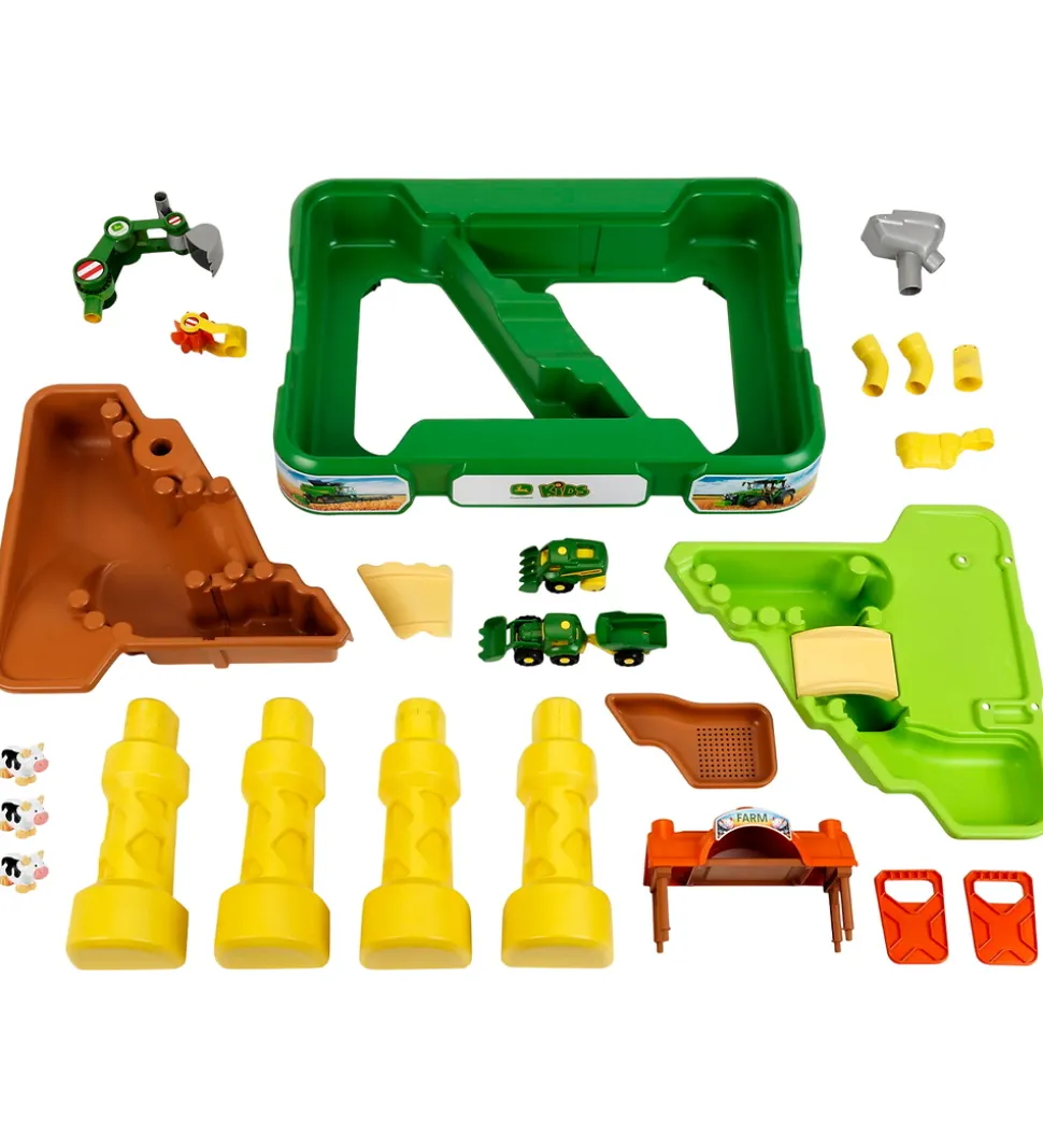 John Deere Legebord - Sand/Vand m. bondegårdsdele