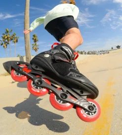 K2 Rulleskøjter - F.I.T 84 Pro - Sort/Rød - Inliner