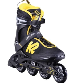 K2 Rulleskøjter - Power 80 - Sort/Gul - Inliner