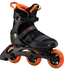 K2 Rulleskøjter - Trio LT 100 M - Sort/Orange - Inliner