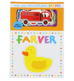 Karrusel Forlag Aktivitetsbog - Min Lille Puslespilsbog - Farver