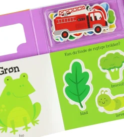 Karrusel Forlag Aktivitetsbog - Min Lille Puslespilsbog - Farver