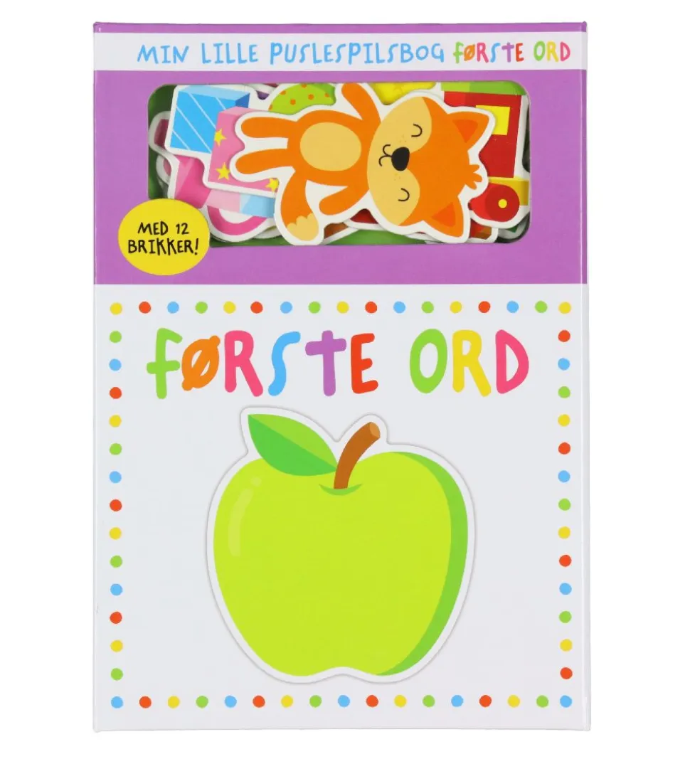 Karrusel Forlag Aktivitetsbog - Min Lille Puslespilsbog - Første