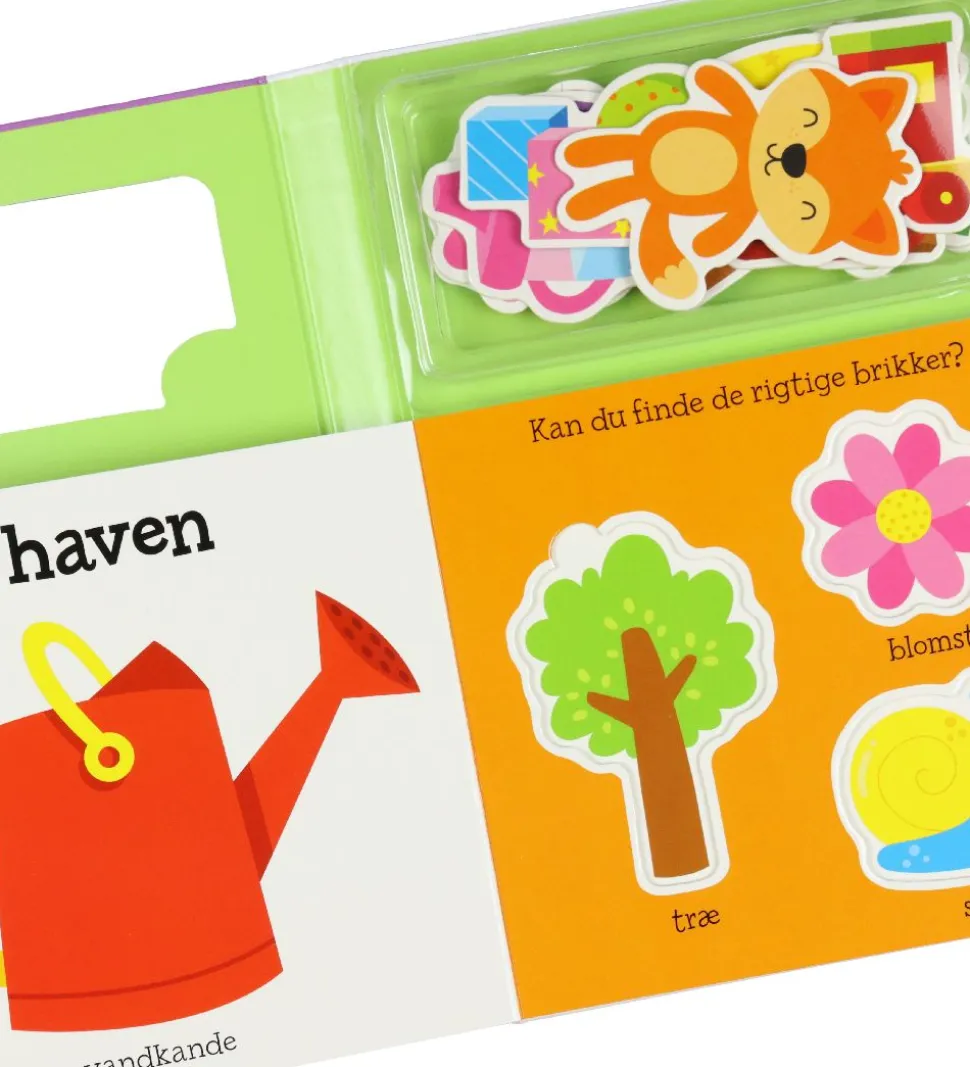 Karrusel Forlag Aktivitetsbog - Min Lille Puslespilsbog - Første