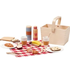 Kids Concept Legemad - Picnic sæt - Træ