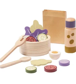 Kids Concept Legemad - Salat sæt - Træ