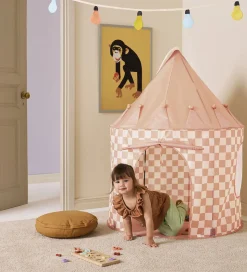 Kids Concept Legetelt - 100x130 cm - Abrikos Tern