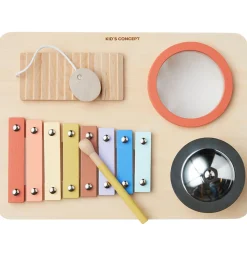 Kids Concept Musik-bord - Træ - 4 Instrumenter