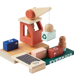 Kids Concept Trælegetøj - Lasthavn - Aiden