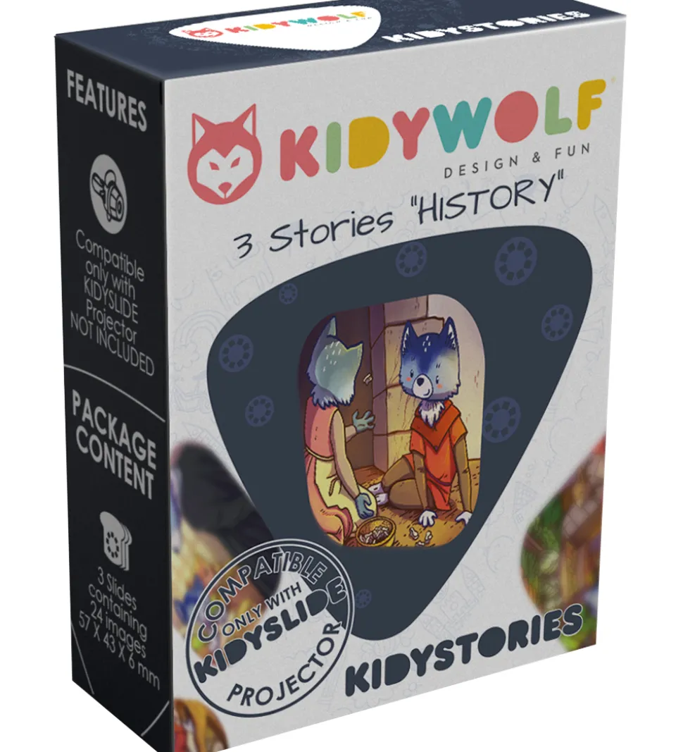 Kidywolf Historie - Til Lommelygte - History - Kidystories