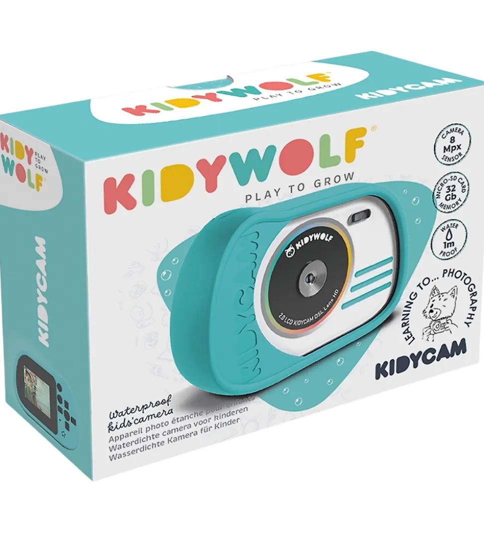 Kidywolf Kamera - Kidycam - Turkis