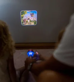 Kidywolf Lommelygte m. Historier - Kidyslide - Grå