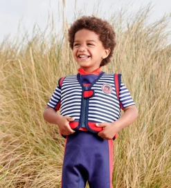 Konfidence Svømmevest - Original - Hamptons Navy Stripe