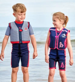 Konfidence Svømmevest - Original - Navy Hibiscus