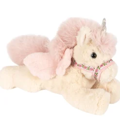 Konges Sløjd Bamse - Enhjørning - 30 cm - Beige/Rosa