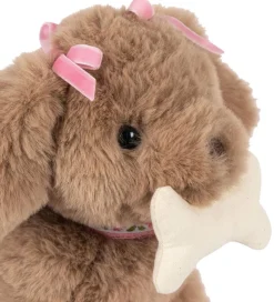 Konges Sløjd Bamse - Hundehvalpen Maude - Pink Check