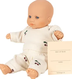 Konges Sløjd Dukke - My First Mini Doll - Cherry AOP - 20 cm