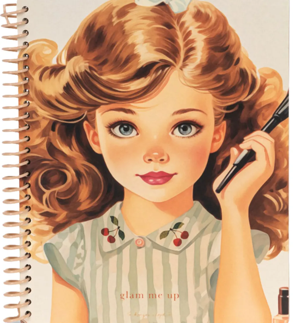 Konges Sløjd Klistermærkebog - Glam Me Up - Blush