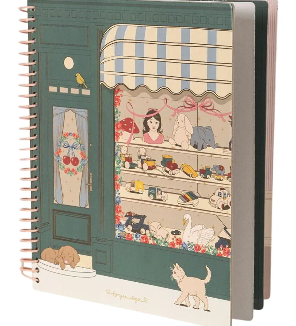 Konges Sløjd Klistermærkebog - Butik