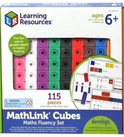 Learning Resources Legetøj MathLink Cubes - Matematik For Begynd