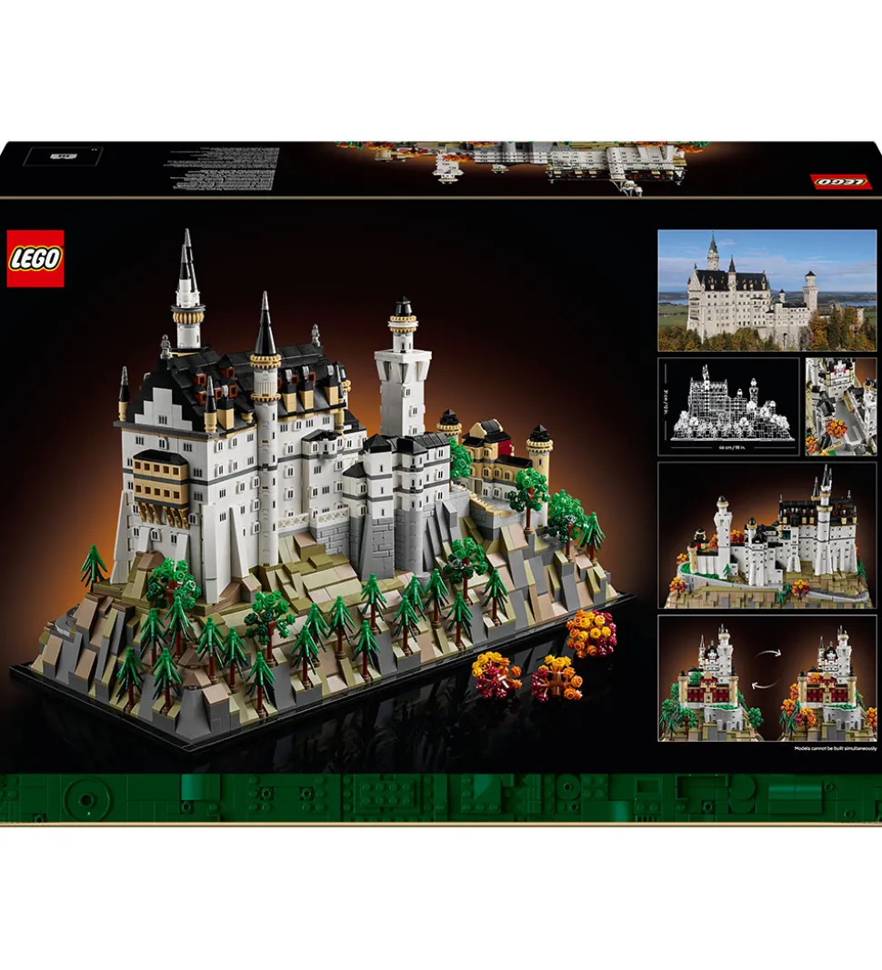 LEGO® Architecture - Neuschwanstein Slot 21063 - 3455 Dele