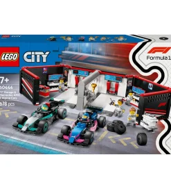 LEGO® City - F1® Garage: Mercedes-AMG og Alp... 60444 - 678 Dele