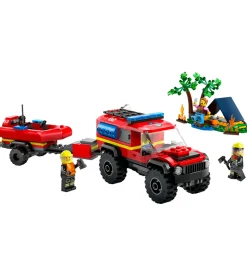 LEGO® City - Firhjulstrukket Brandbil Med Re... 60412 - 301 Dele