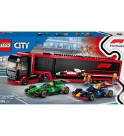 LEGO® City - F1®-lastbil m. F1®-biler 60445 - 1086 Dele