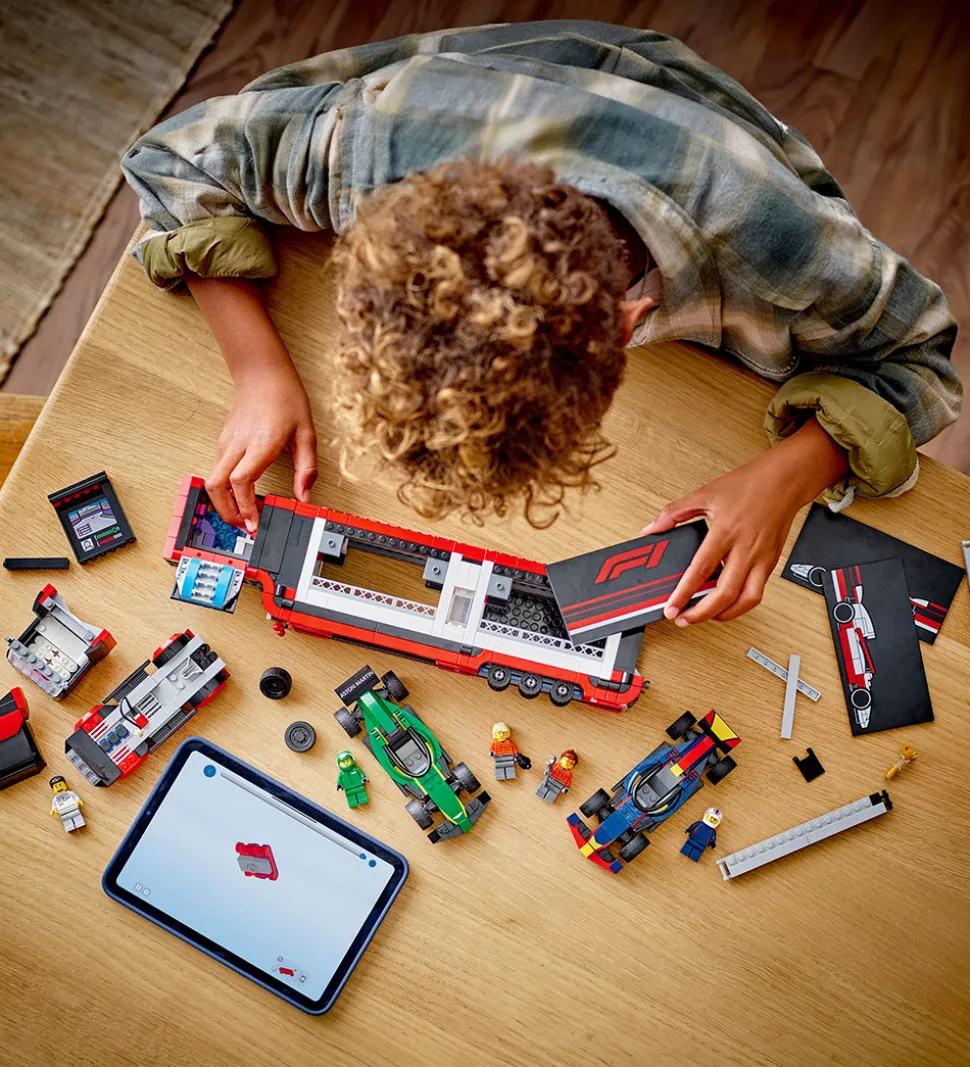 LEGO® City - F1®-lastbil m. F1®-biler 60445 - 1086 Dele