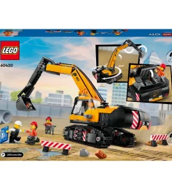 LEGO® City - Gul Gravemaskine 60420 - 633 Dele