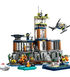 LEGO® City - Politiets fængselsø 60419 - 980 Dele