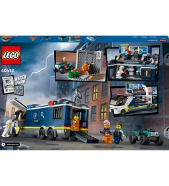 LEGO® City - Politiets Mobile Kriminallabora... 60418 - 674 Dele