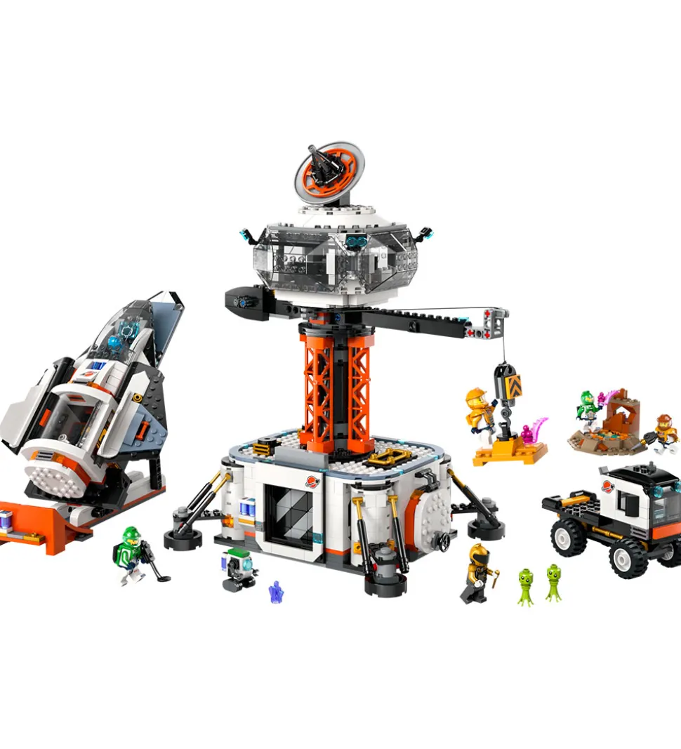 LEGO® City - Rumbase Og Raketaffyringsrampe 60434 - 1422 Dele