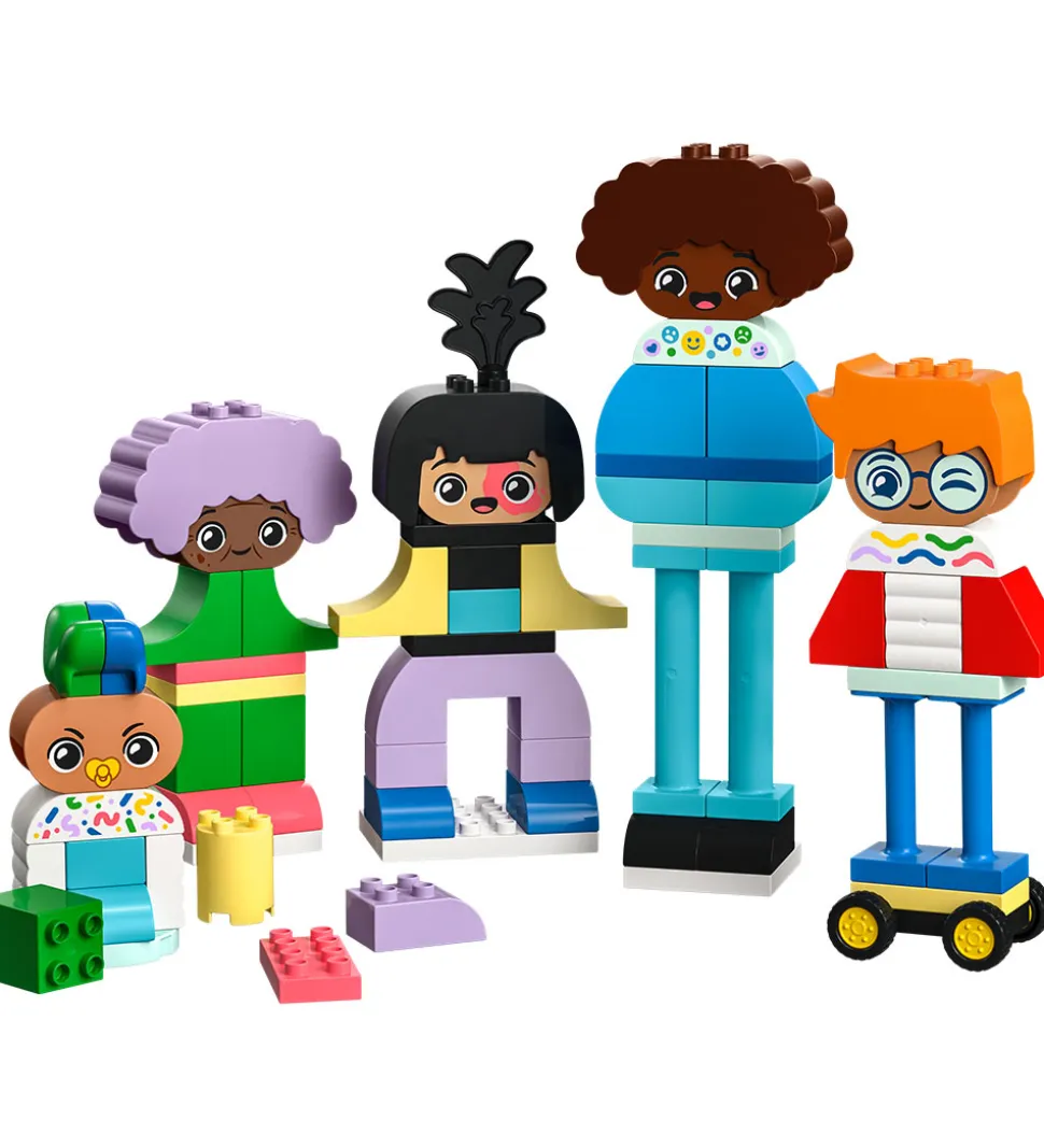 LEGO® DUPLO® - Byg Selv-personer Med Store Fø... 10423 - 71 Dele