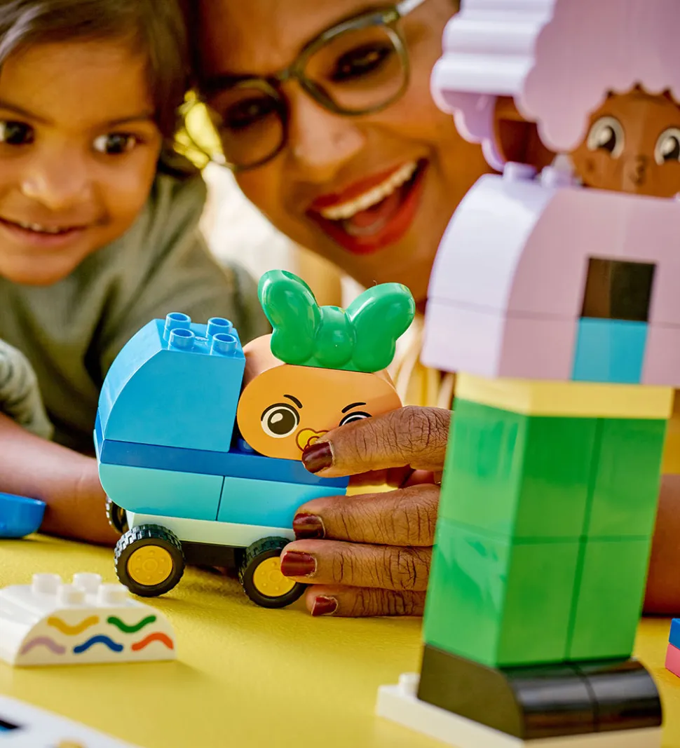 LEGO® DUPLO® - Byg Selv-personer Med Store Fø... 10423 - 71 Dele