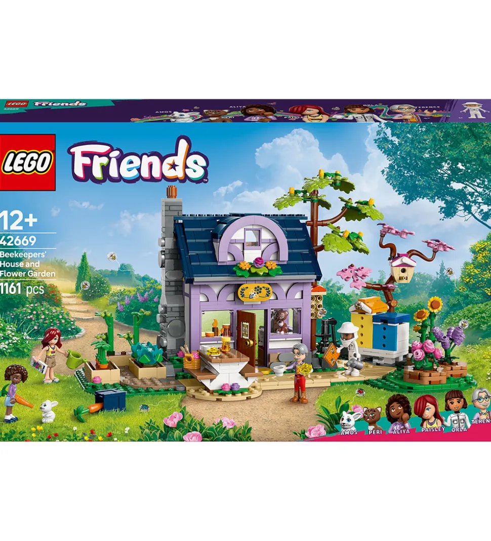 LEGO® Friends - Biavlerhus Og Blomsterhave 42669 - 1161 Dele