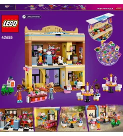 LEGO® Friends - Restaurant Og Kokkeskole 42655 - 896 Dele