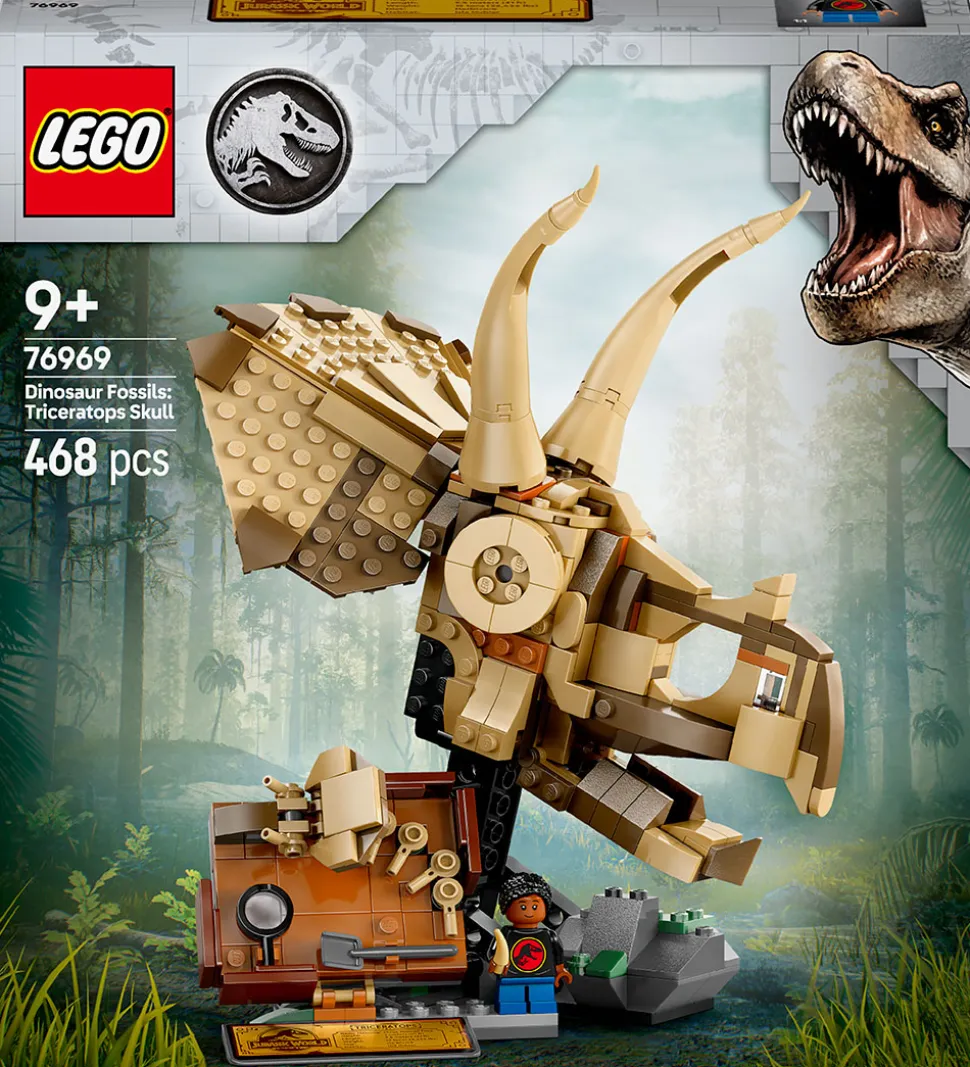 LEGO® Jurassic World - Dinosaurfossiler: Tri... 76969 - 468 Dele