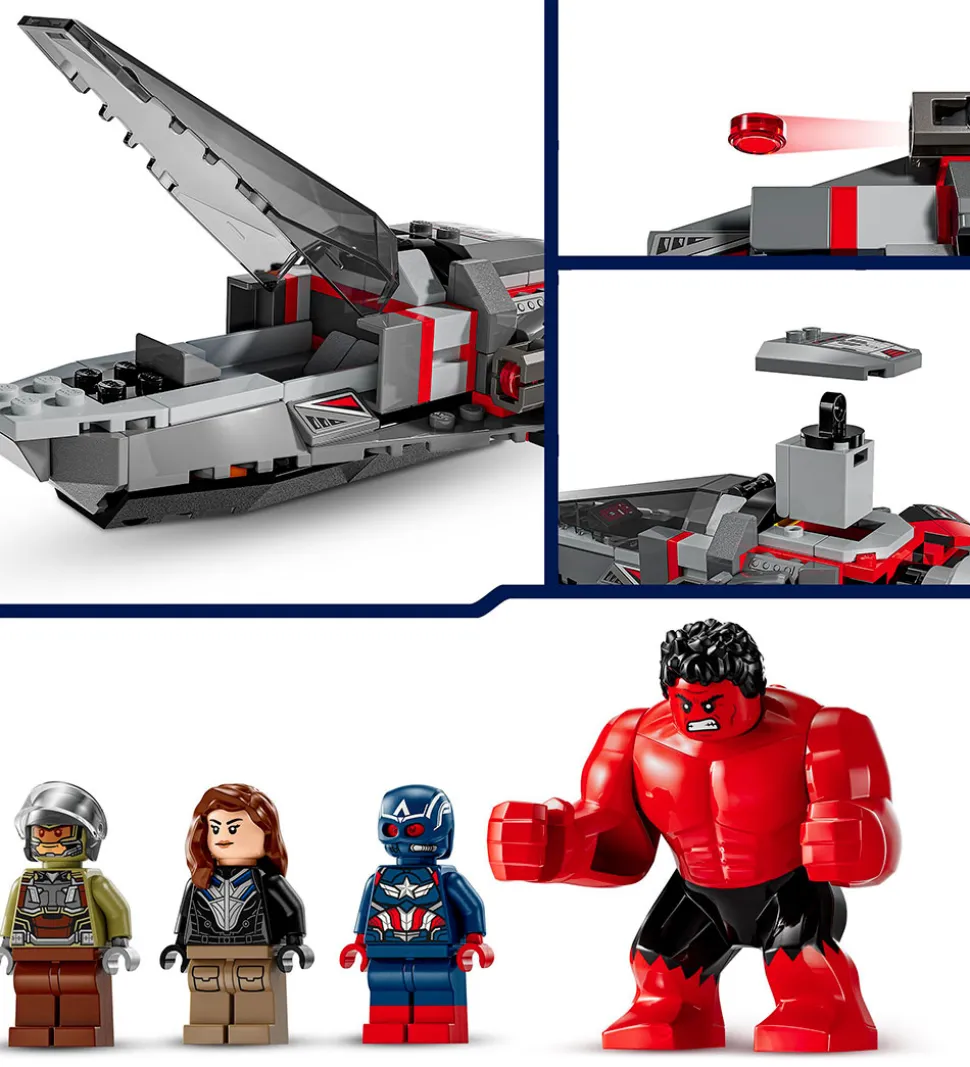 LEGO® Marvel - Captain America mod Red Hulk 76292 -223 Dele