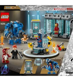 LEGO® Marvel - Iron Mans Laboratorium: Dragt... 76315 - 384 Dele